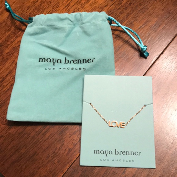 maya brenner Jewelry - NWT love bracelet